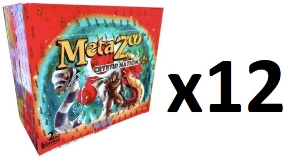 MetaZoo TCG - Cryptid Nation 2nd Edition Booster 12-Box MASTER CASE